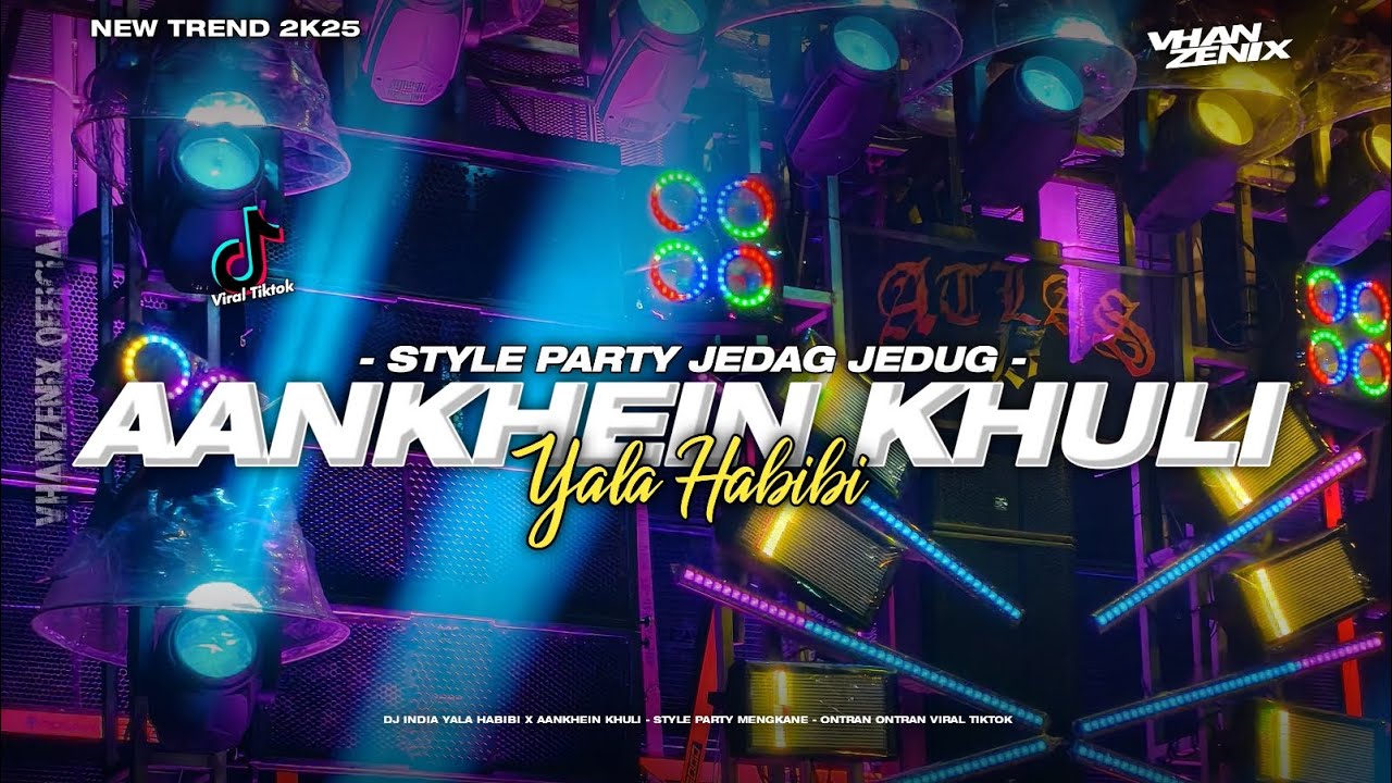 DJ INDIA AANKHEIN KHULI X YALA HABIBI STYLE PARTY JEDAG JEDUG 