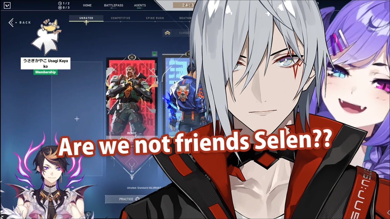 Are we not friends Selen??