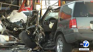Woman arrested in deadly Chatsworth bus crash
