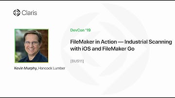 FileMaker in Action — Industrial Scanning with iOS and FileMaker Go [BUS11]