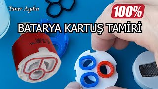 AÇ KAPA BATARYA / MUSLUK KARTUŞ TAMİRİ. KARTUŞ DEĞİŞTİRMEDEN. BÖLÜM2