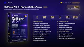 Call Fluent AI 2.0 Bundle Deal Review - Upsell Links - Call Fluent AI 2.0 Bundle Deal & Bonuses