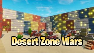 Desert Zone Wars Map. ( Code in Description)