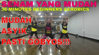 Easy exercise for full Aerobics beginners in only 36 minutes