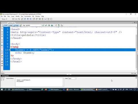 PHP textfield textarea - YouTube