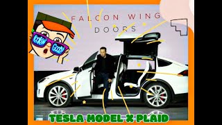 Tesla model x plaid : A car that came to Earth from another planet / 2022 tesla model x plaid 😍❤️🚗