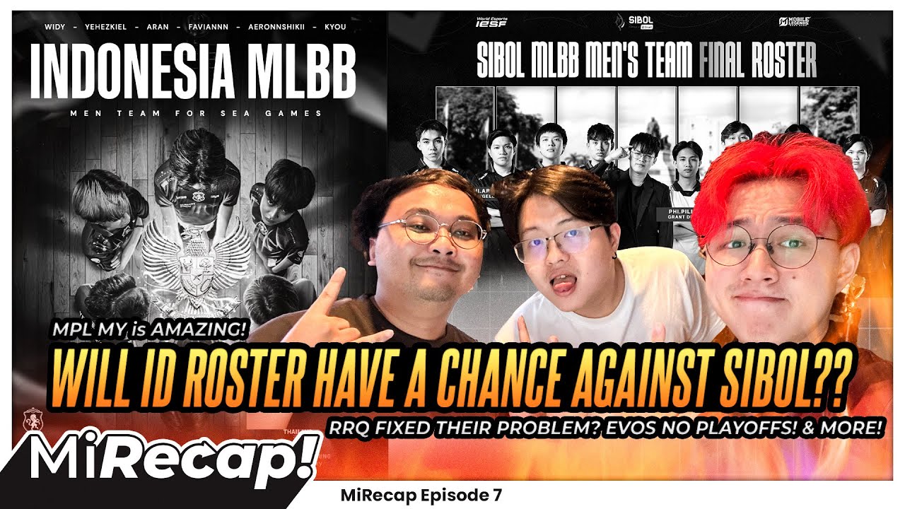 WILL ID ROSTER HAVE A CHANCE AGAINST SIBOL? RRQ Fixed their problem?! EVOS no PLAYOFFS! 