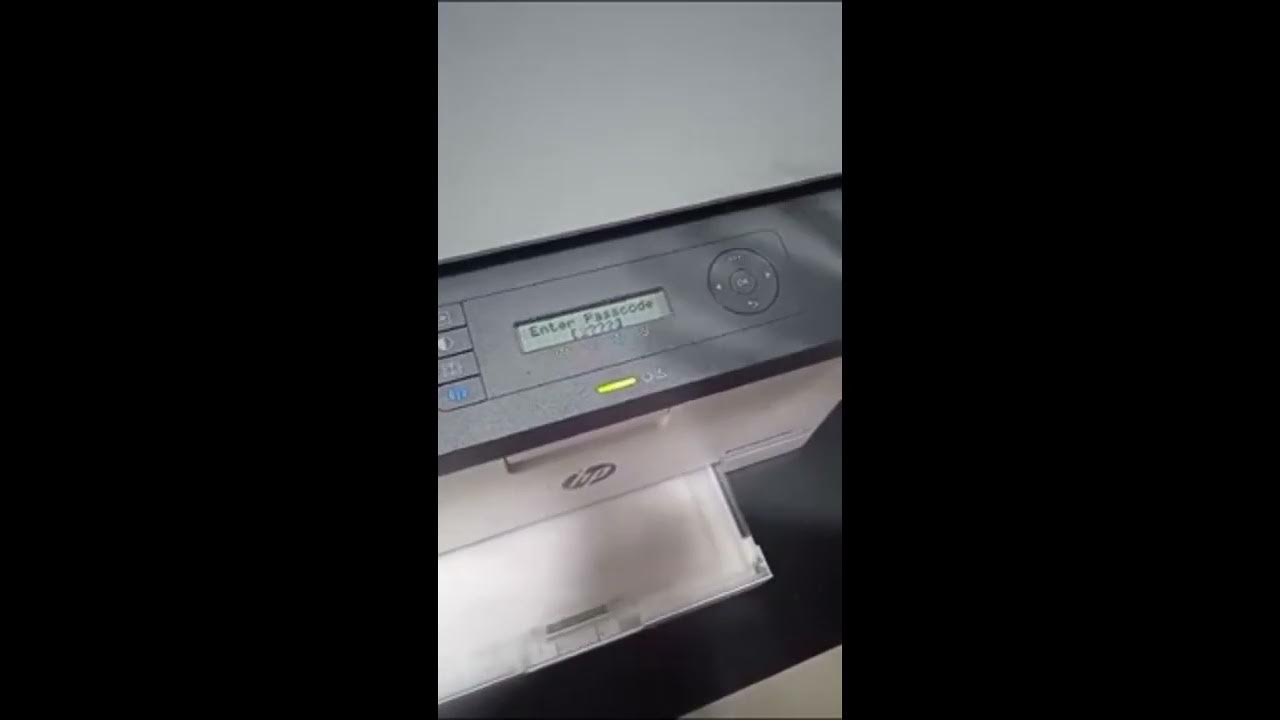 HP m178nw reset transfer belt and reset fuser unit 惠普m178nw清零定影组件 YouTube