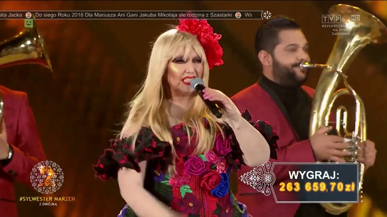 MARYLA RODOWICZ SYLWESTER ZAKOPANE 2017/2018