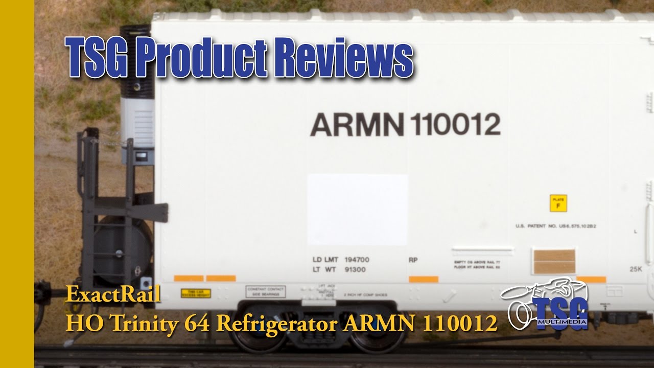 HO Scale ARMN Trinity Reefer ExactRail Product Review YouTube