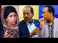 Madaxweyne hassan sh mohamoud oo dhabar jabiyay xildhibaanad musharax foosiya yuusuf haaji aadan