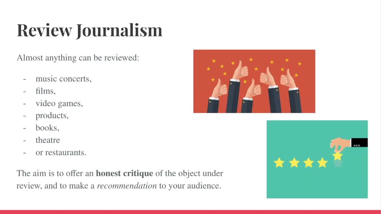 5 Types Of Journalism