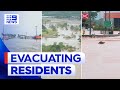 Military operation to evacuate Queensland residents from flooded town | 9 News Australia