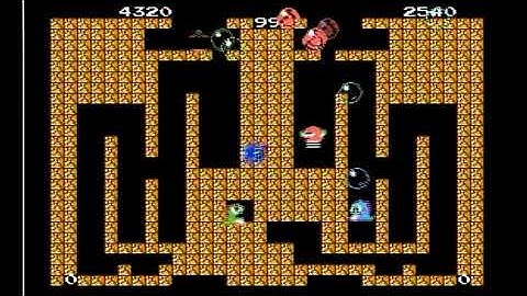 Highlight: NES - Bubble Bobble Level 99 - strange end to 2 player level