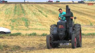 Lanz Bulldog Traktor pflügt - old Tractor plowing