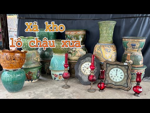 Video Đồ Xưa 21/3 Đèn Dầu, Đồng Hồ, Chậu Kiểng ☎️O939-8O6464... - youtube