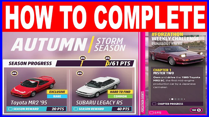 Forza Horizon 5 Autumn Season Festival Playlist - How to Complete Autumn Storm Season Series 17