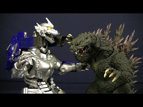Video SH MONSTERARTS MECHAGODZILLA KIRYU MFS-3 FIGURE REVEW - youtube