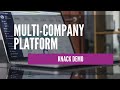 Multi Company Platform - Knack 101 - July 16, 2024