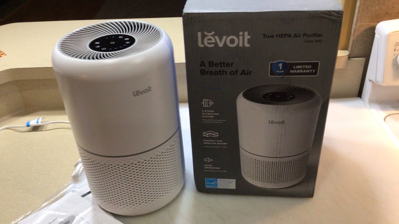 Levoit Core 300 - HEPA Air Purifier - Unboxing and Sound Test 