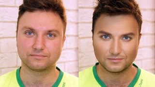 ПРОЕКТ ПРЕОБРАЖЕНИЕ - МУЖСКОЙ МАКИЯЖ. MAKEOVER PROJECT - MAKEUP FOR MEN