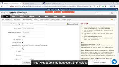 How to add Apache Spark monitor