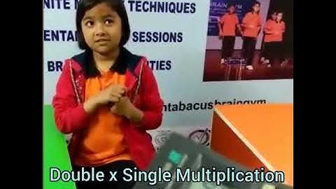 Multiplication Abacus demo by Class 2 student Akriti Bhandari by photovisualisation ! #Ascentdemo295