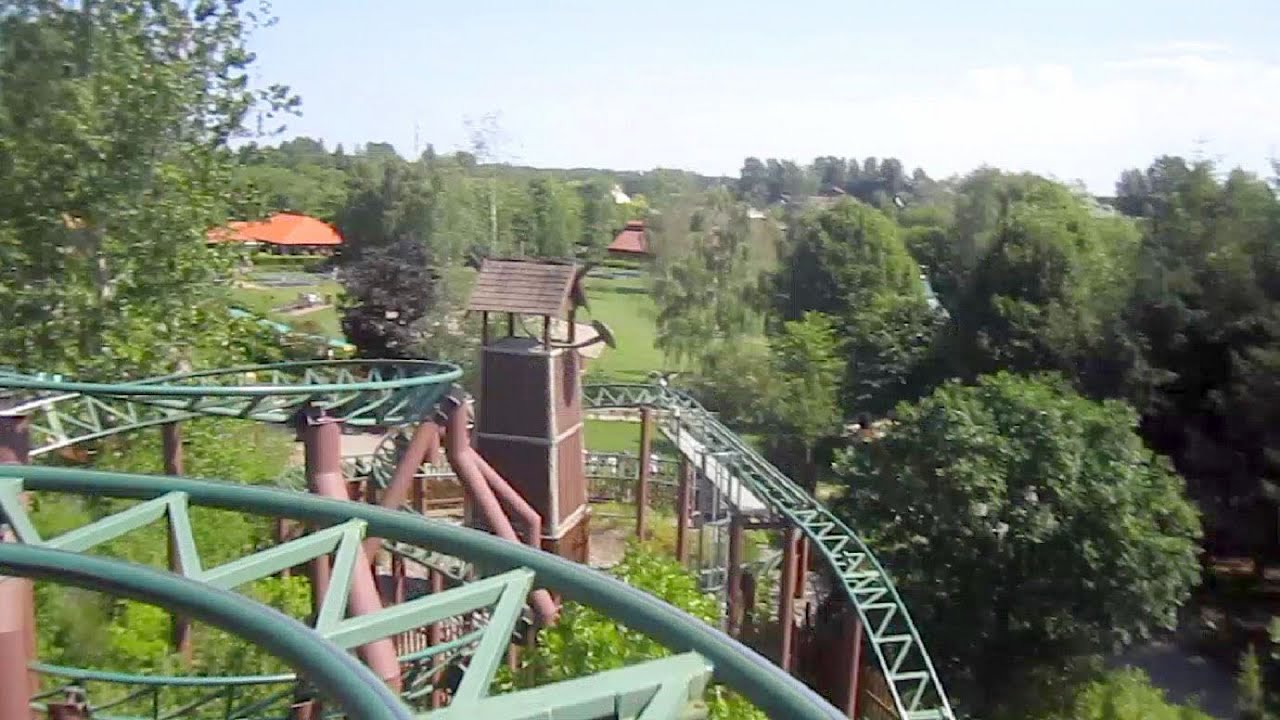 Thor's Hammer front seat onride HD POV Djurs Sommerland YouTube