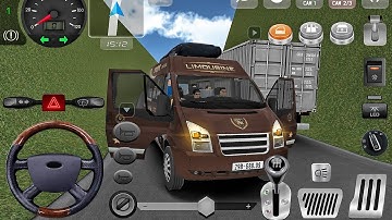 New Ford Transit Games - Real Traffic Bus Driving Game 2026: Minibus Simulator - Android Gameplay