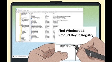 Find Windows 11 Product Key in Registry