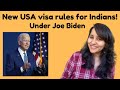 New USA Immigration Reform Bill  under Joe Biden | Immigration, Student visa & H1B  | For Indians |