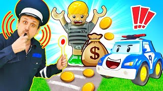 Ecco La Polizia Storie Per Bambini Della Scuola Divertente Video Per Bambini Con Le Macchinine