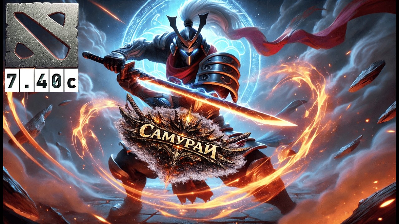 Самурай Carry Juggernaut Turbo Dota 7.40c