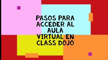 Pasos para Acceder a ClassDojo