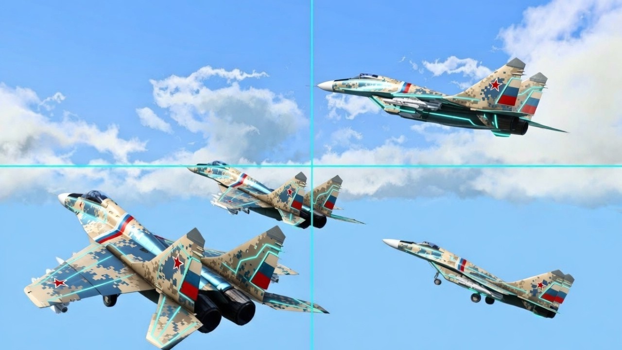 Russian Fighter Jet Squadron Returning From Mission Destroyed By Missile