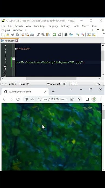 How to Insert an Image in Html Web Page | Html Tutorials |#html #css # ...