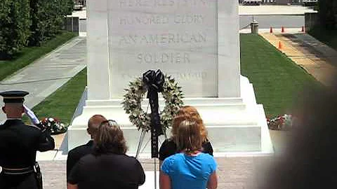 Tomb of the Unkown Soldier Wreath laying ceremony....