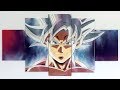 DIBUJANDO A LO GRANDE | Cuadro en 5 partes 😍 | Goku Ultra Instinct 100% | Dragon Ball Super