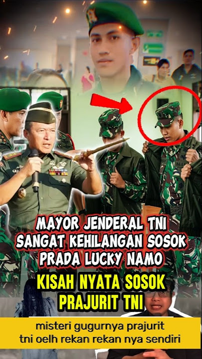TNI MAJOR GENERAL ADMITS PRIVATE LUCKY NAMO IS A MEMBER AND IS VERY LOST #tni #tniad #commander