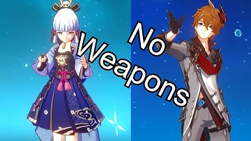 Character Idle Animations but without the Weapon