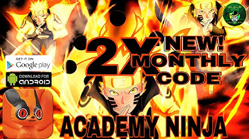 Academy Ninja(Early Access) 2X New Redeem Code 🎁 Including VIP Code 🤩 Naruto Idle Legend Android/ApK