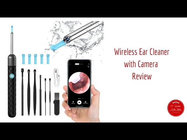 AUSHA Plastic 1080p Fhd Wireless Ear Cleaner Ear Wax Removal With