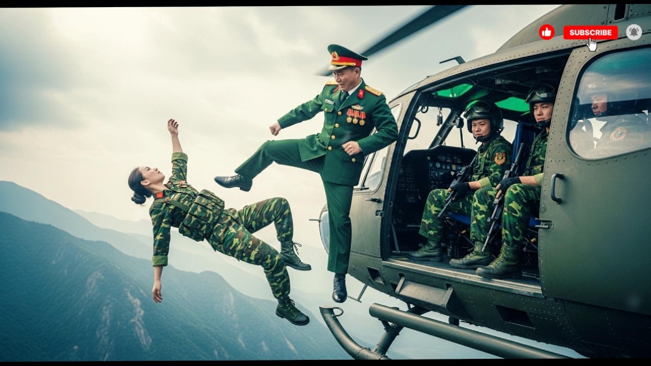 Chuẩn tướng 1 sao đá nữ quân đoàn trưởng khỏi trực thăng, không ngờ cô trở về tước sao hắn