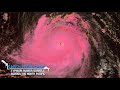 Typhoon mawar barrels across the north pacific