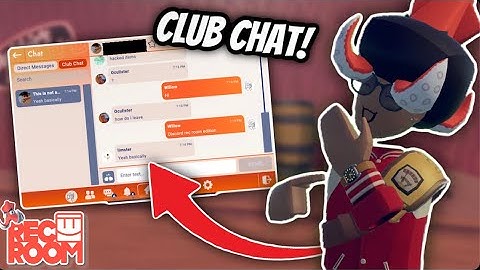 New BETA Club Chat! | Rec Room News