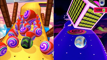 Going Balls Reverse Night Mode – Brutal Speedrun vs Normal! iOS/Android #Gaming #Ball