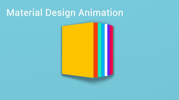 Google Material Design Animation [After Effects]