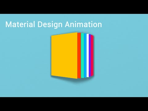 Google Material Design Animation [After Effects]