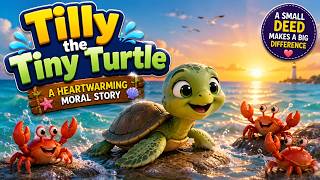 **Tilly the Tiny Turtle | A Heartwarming Moral Story for Kids | Kids Story**