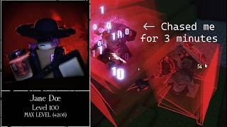 Level 300+ Jane Doe makes killers suffer for an eternity! | Roblox Forsaken